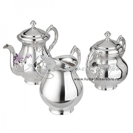 Чайный набор серия Венеция 925 пробы 