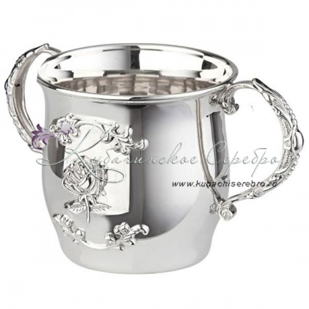 Поильник Роза 925 пробы на 150 мл