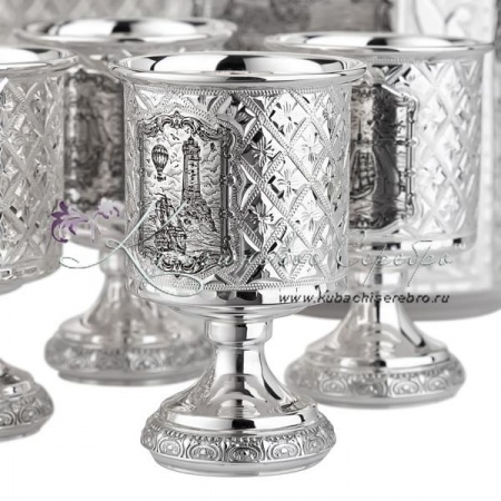 Сервиз для крепких напитков Корабль