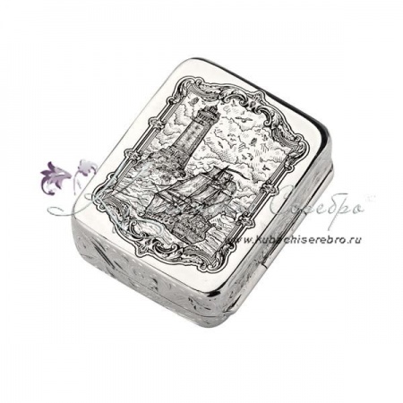 Таблетница мини  Таблетница мини Парусник & Маяк