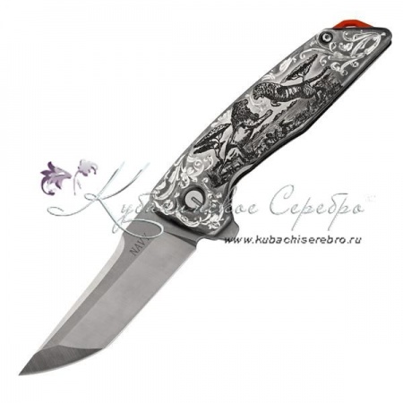 Нож раскладной Лев & Тигр 