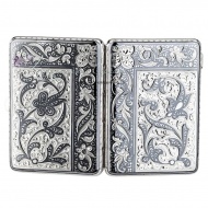 Портсигар серебряный (Новинка) 3181
