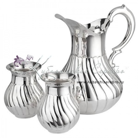 Набор для сока и воды Волна