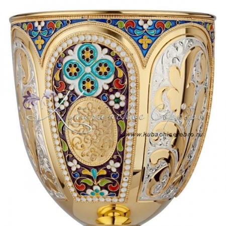 Кубок из серебра ручной работы!, арт №2204 Кубок из серебра ручной работы!