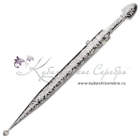 Кинжал c дамасской сталью в исполнении  Кинжал c дамасской сталью в исполнении Премиум, 60 см