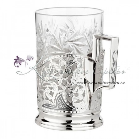 Подстаканник с алмазной огранкой 