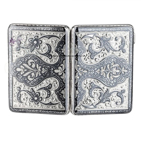 Портсигар серебряный (Новинка)