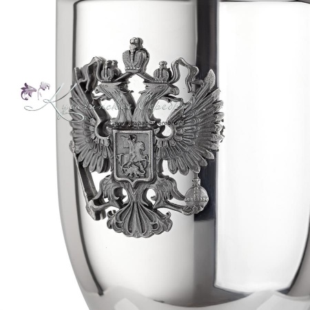 Стакан серия Россия 999 пробы на 290 мл 