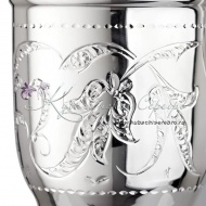 Кружка из серебра 999 пробы на 290 мл , арт №6453/1