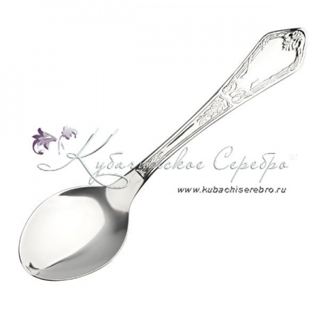 Серебряная кофейная ложка Элит