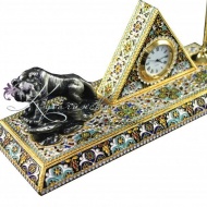 Набор настольный с позолотой и горячей эмалью!, арт №2243