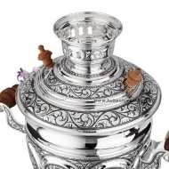 Самовар с чернением на 5 л (Новинка), арт №6665