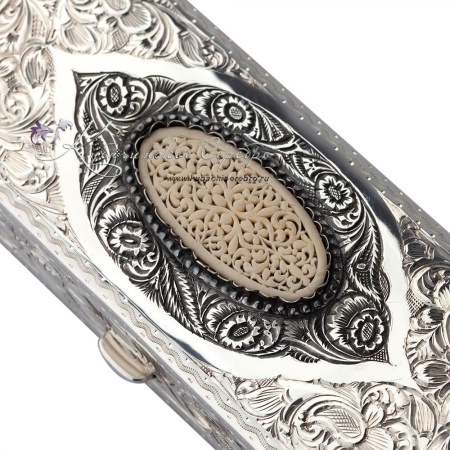 Футляр под очки с восстановленной костью 