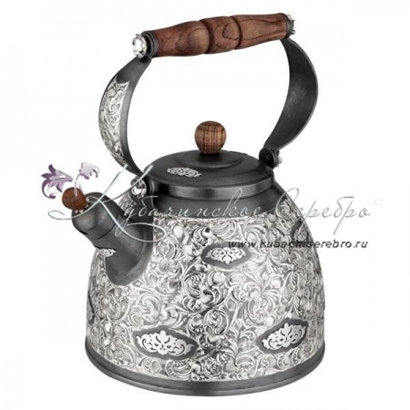 Чайник Black series со свистком на 2200 мл 