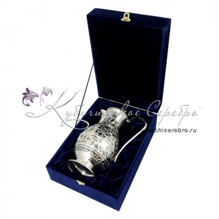 Кувшин ручной работы с чернением на 1650 мл, арт №2052 Кувшин ручной работы с чернением на 1650 мл