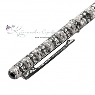 Ручка серебряная с чернью , арт №2303/20