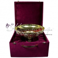 Фруктовница с горячей эмалью , арт №6605