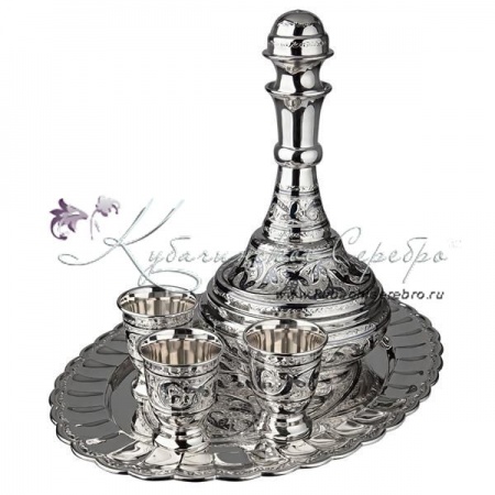 Сервиз водочный на 3 персоны, арт №7095 Сервиз водочный на 3 персоны