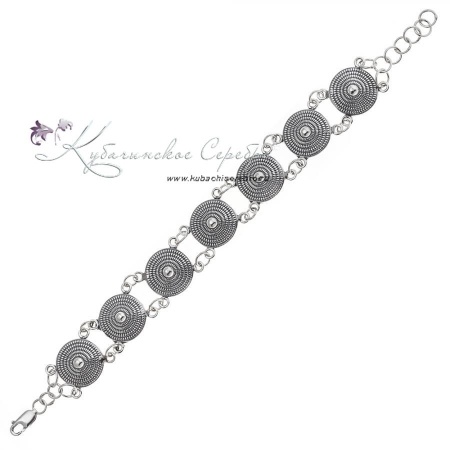 Браслет серебряный 