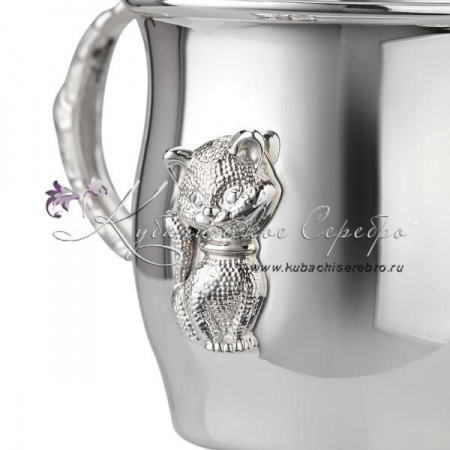 Поильник  Поильник Котенок 925 пробы на 150 мл