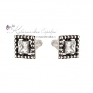 Пуссеты серебряные (Новинка) 2273