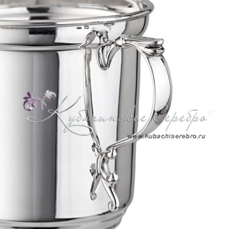 Кружка из серебра 999 пробы на 300 мл (Новинка)