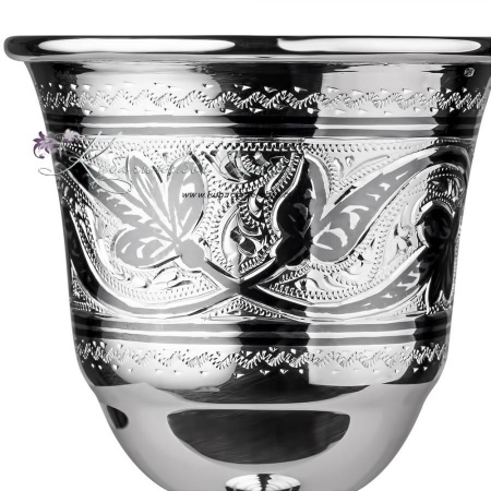 Рюмка серебряная с чернением на 60  мл