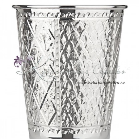 Стакан из серебра 999 пробы на 300 мл 