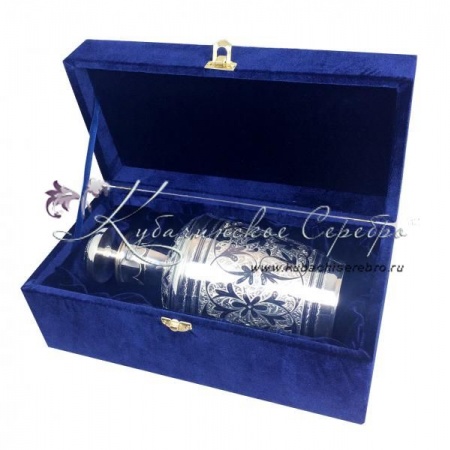 Серебряный графин в исполнении «Эксклюзив» на 900 мл, арт №2069 Серебряный графин в исполнении «Эксклюзив» на 900 мл