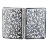 Портсигар из серебра (Новинка) 6659