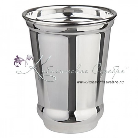 Большой гладкий стакан 999 пробы на 700 мл