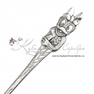 Серебряная детская ложка