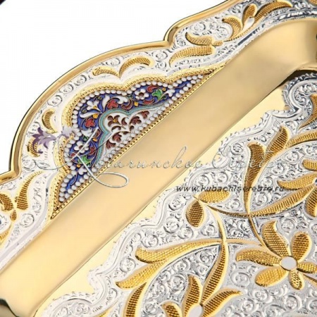 Поднос с горячей эмалью 