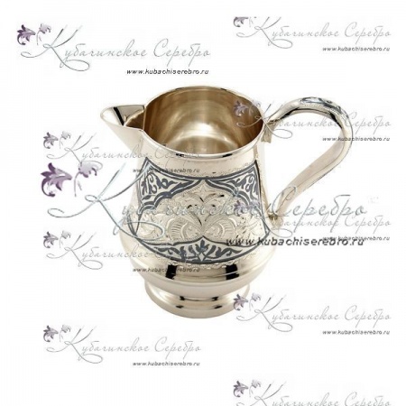 Молочник из серебра Эксклюзив на 200 мл