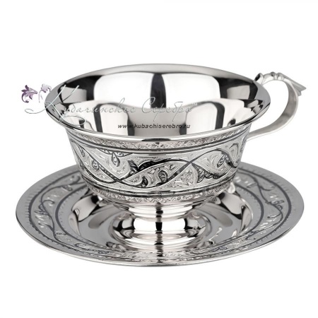 Чайная пара с литой ручкой на 160 мл (Новинка)