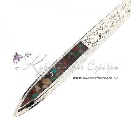 Половник ручной работы со вставками 