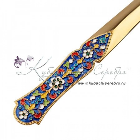 Половник с горячей эмалью, серия Версаль  