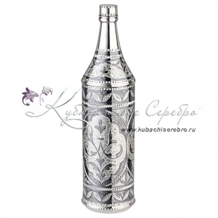 Бутылка серебряная на 600 мл 