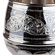 Бокал из серебра в исполнении