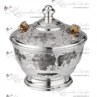 Вареньица "Пчёлы" из серебра 999 пробы  6940