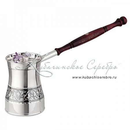 Турка с чернением 925 пробы на 270 мл