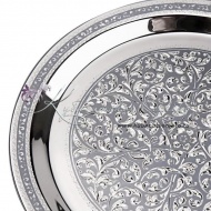 Поднос серебряный серия