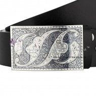 Ремень серебряный, арт №2314/65