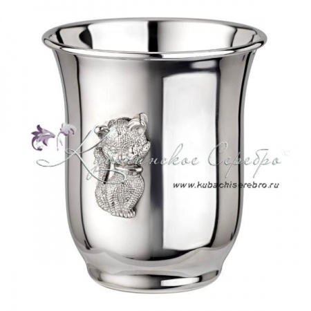 Стакан детский Котёнок 999 пробы на 150 мл