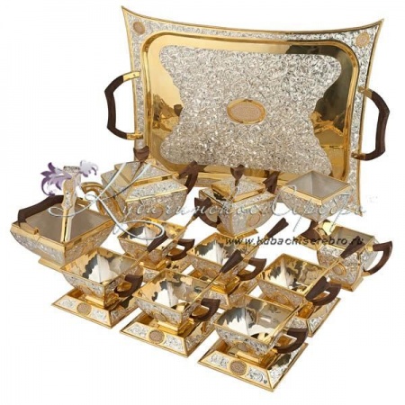 Чайный сервиз на 6 персон в авторском исполнении! 