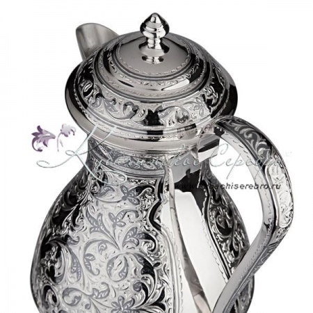 Кувшин ручной работы с чернением на 1650 мл, арт №2052 Кувшин ручной работы с чернением на 1650 мл