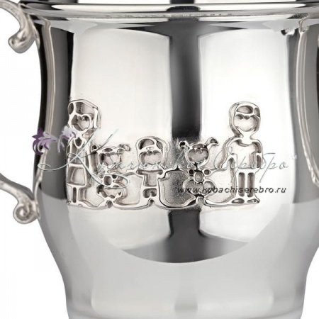 Поильник Семья 925 пробы на 150 мл 