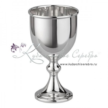 Рюмка гладкая из серебра 999 пробы на 40 мл, арт №8104  Рюмка гладкая из серебра 999 пробы на 40 мл