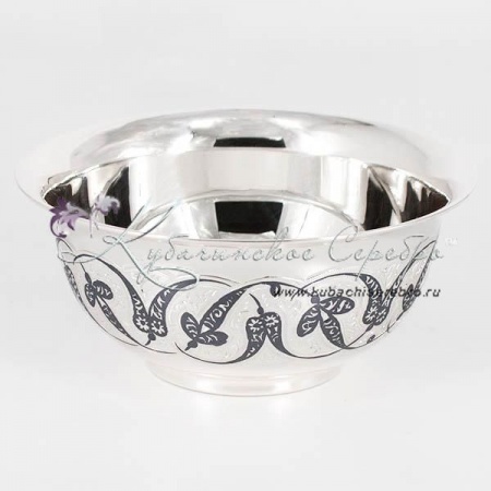 Пиала серебряная на 280 мл, арт №8083 Пиала серебряная на 280 мл