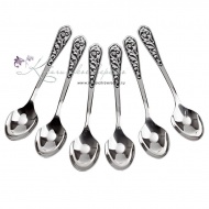 Набор чайных ложек серия "Кубачи" 1516